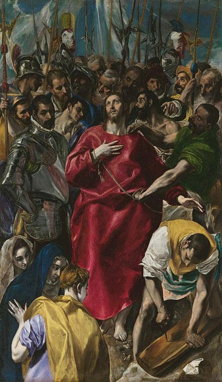 El Greco The Despoiling of Christ (mk08) oil painting image